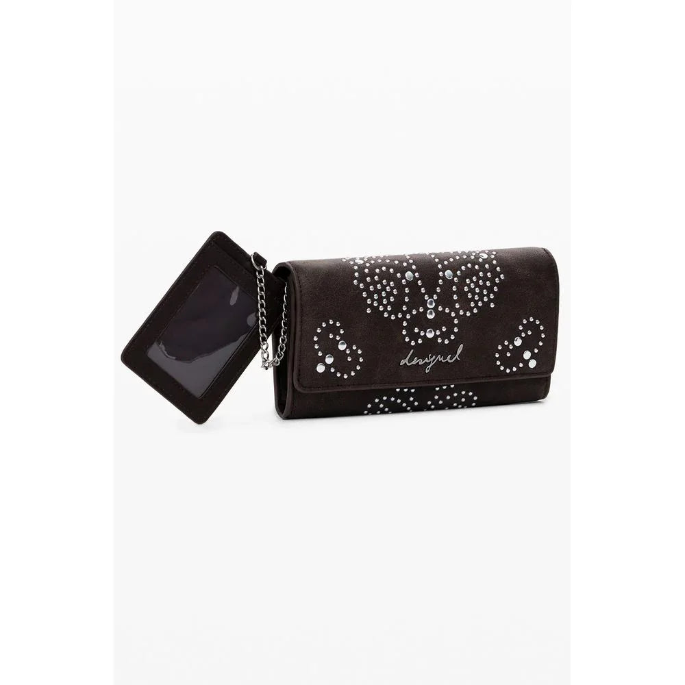 Desigual Marrone Poliuretano Women Wallet - Zeiniez