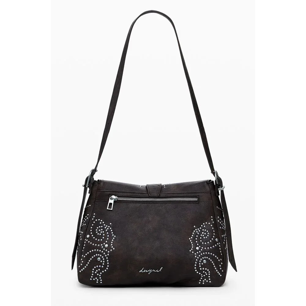 Desigual Marrone Poliuretano Women Handbag - Zeiniez