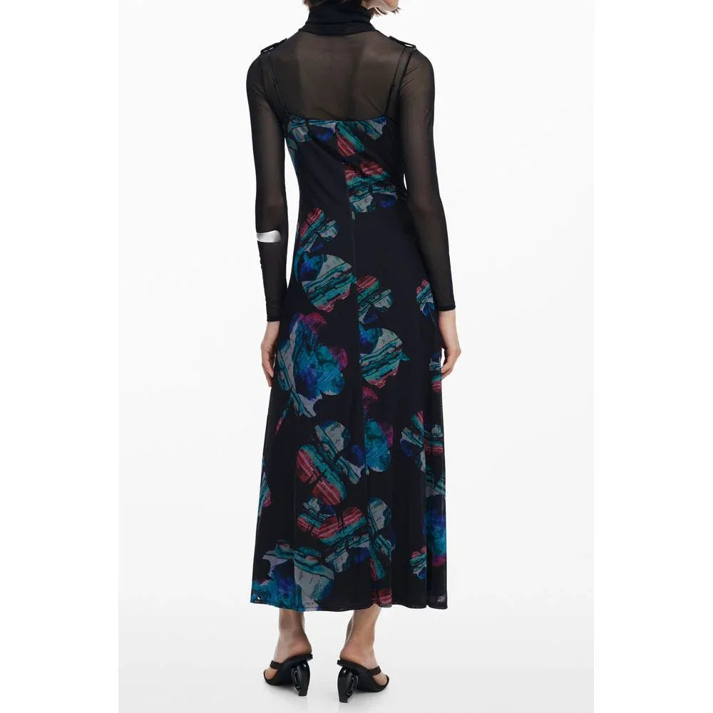 Desigual Nero Polyester Woman Dress - Zeiniez