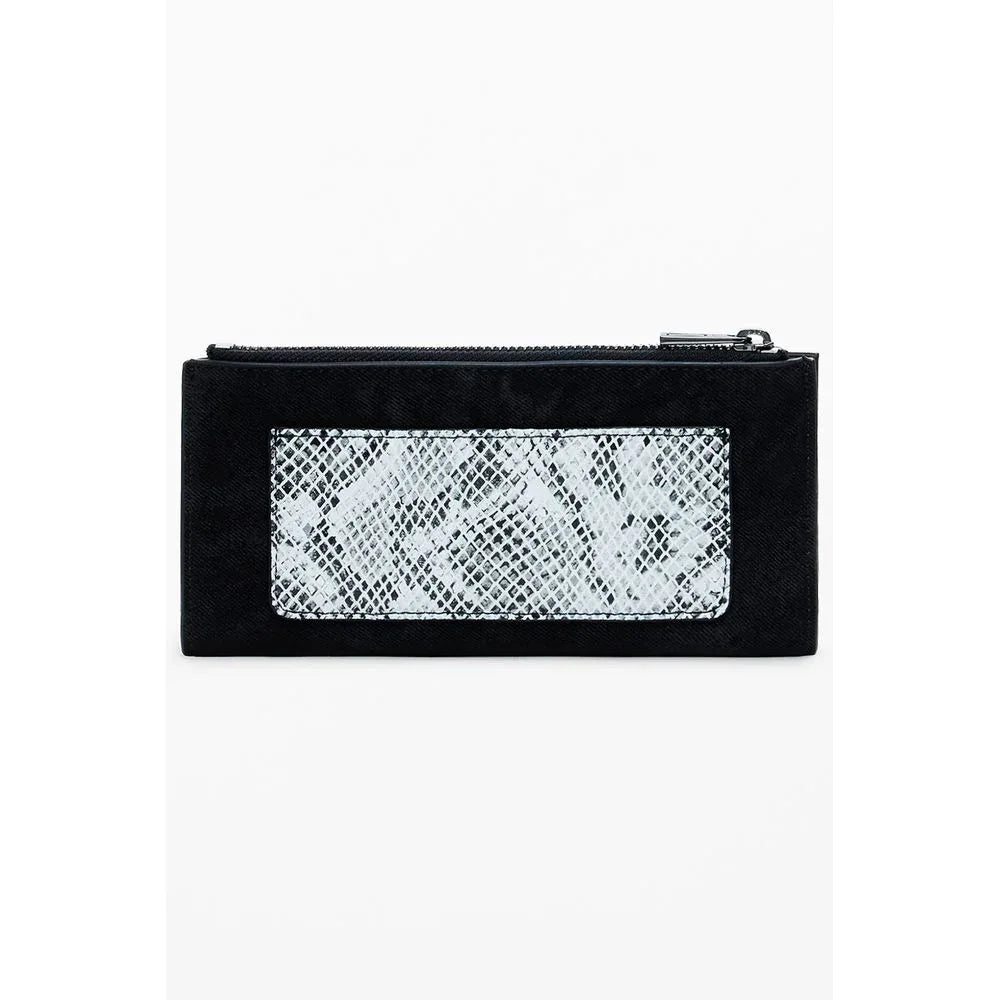 Desigual Nero Poliuretano Women Wallet - Zeiniez