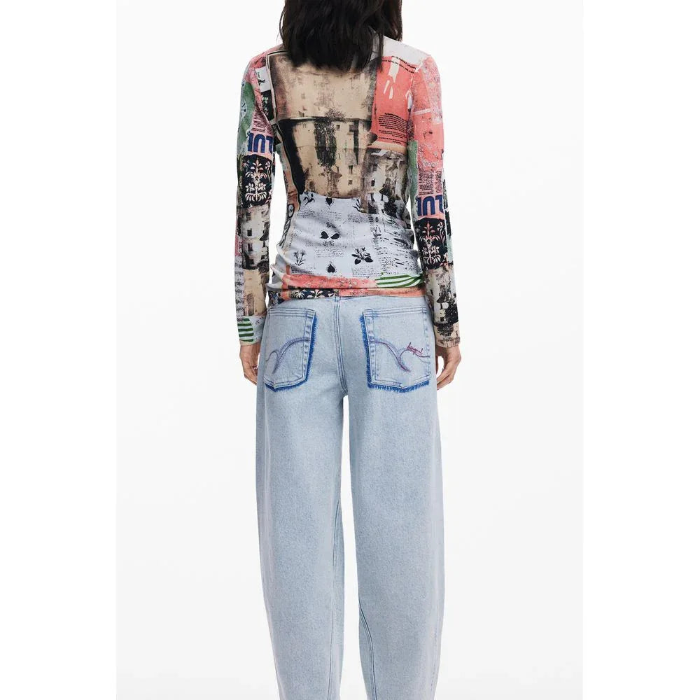 Desigual Rosa Viscosa Women's Jersey - Zeiniez