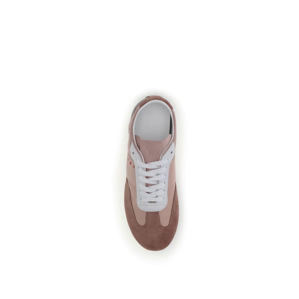 Marni Multicolor Calf Leather Bos Taurus Athletic Sneakers - Zeiniez
