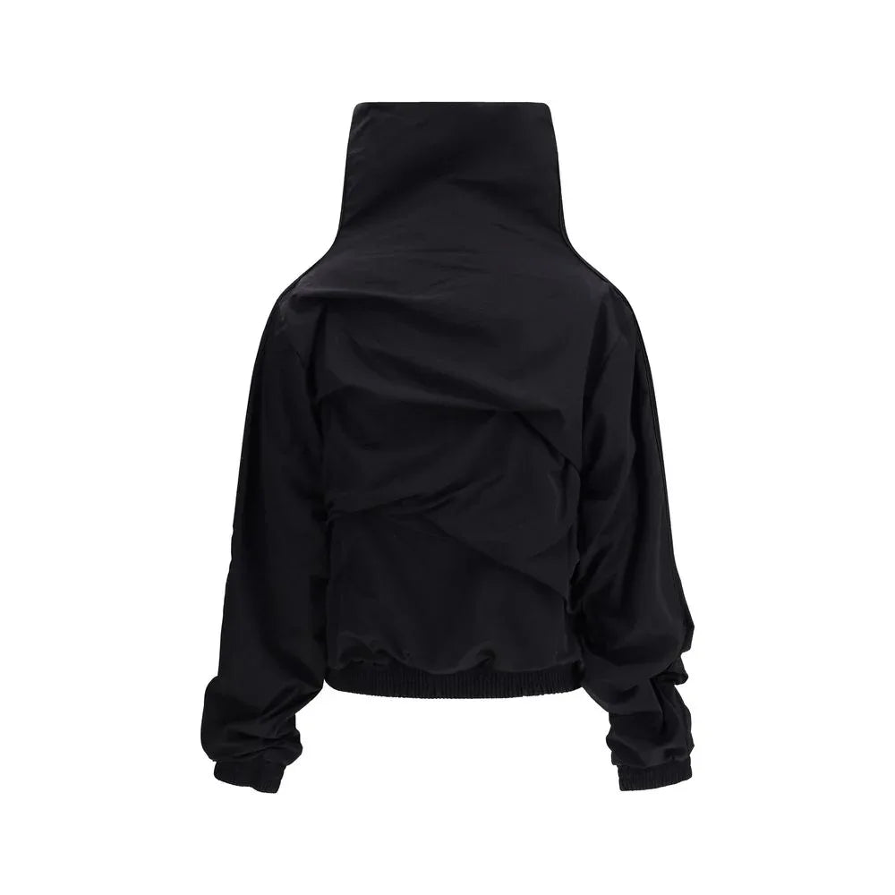 ALAINPAUL Black Polyamide Full-Length Jacket - Zeiniez