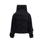 ALAINPAUL Black Polyamide Full-Length Jacket - Zeiniez