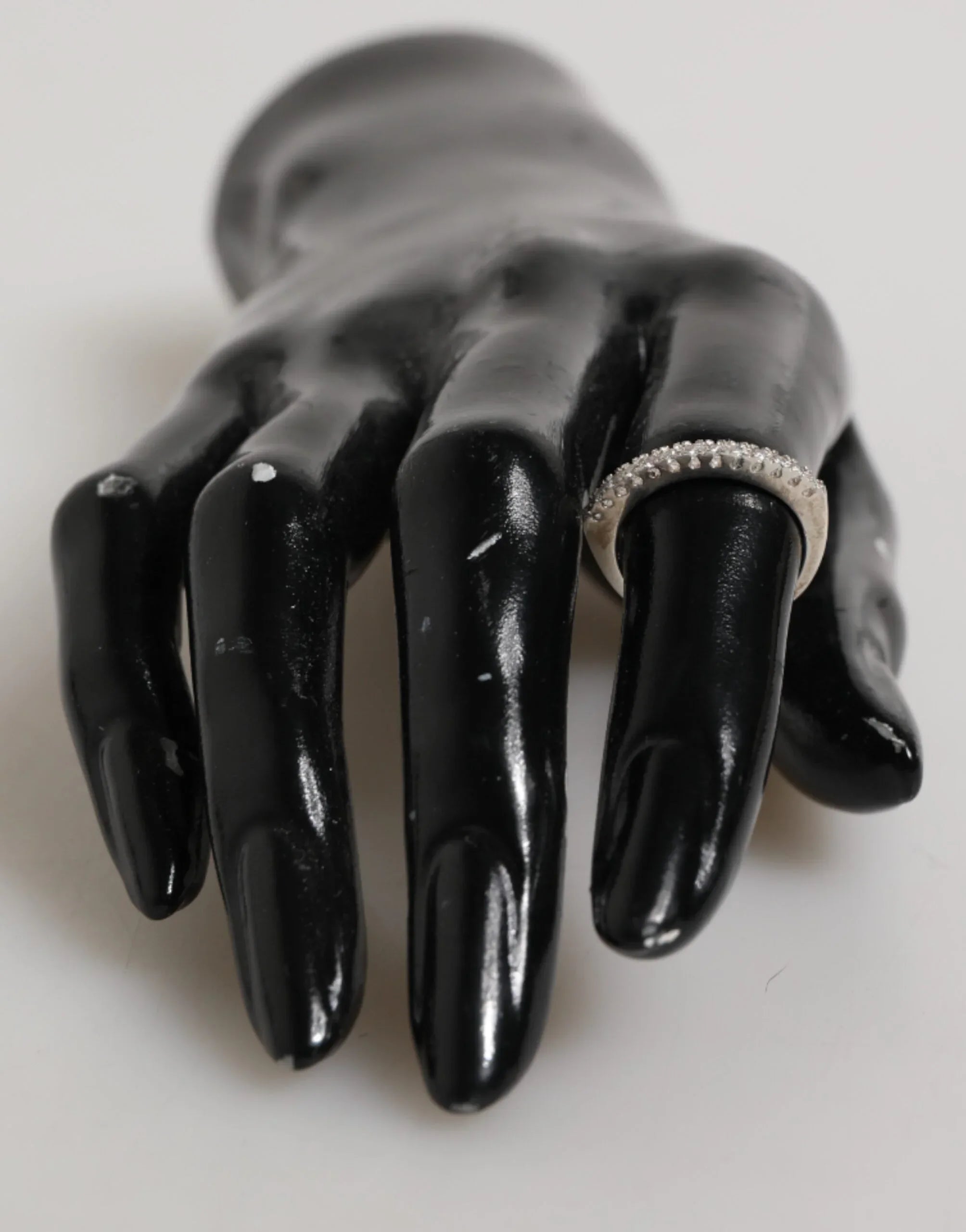 Nialaya Sterling Silver 925 Band Pave CZ Crystal Eternity Ring - Zeiniez