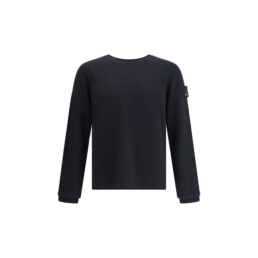 Premiata Black Merino Wool Sweatshirt