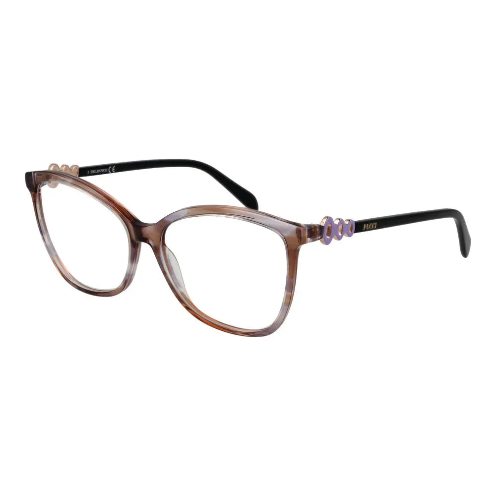 Emilio Pucci Brown Plastic Glasses (Frames) - Zeiniez