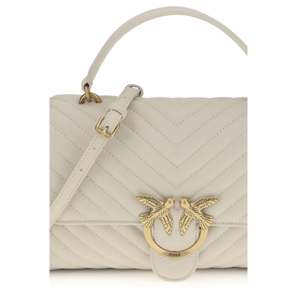 PINKO Beige Calf Leather Bos Taurus Wallet