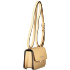 Mario Valentino Beige Polyurethane Womens Bag for Chic and Versatile Looks