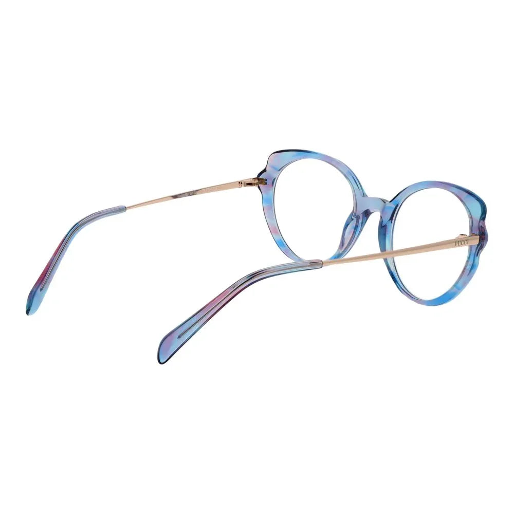 Emilio Pucci Blue Plastic Glasses (Frames) - Zeiniez