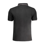 La Martina Black Cotton Men's Polo Shirt - Zeiniez