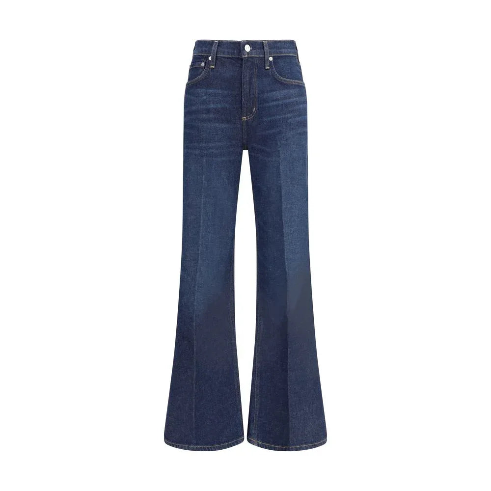 Citizens of Humanity Blue Cotton Flared Jeans - Zeiniez