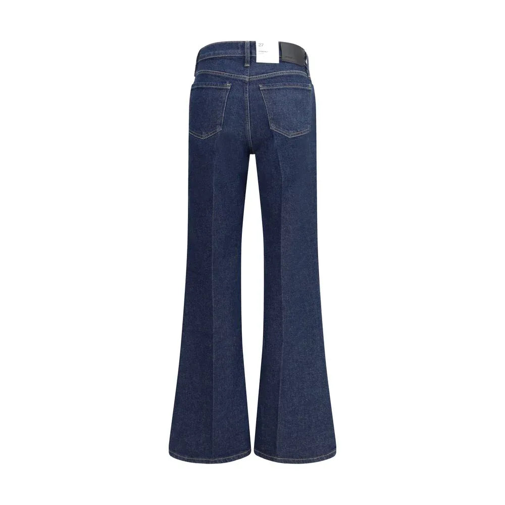 Citizens of Humanity Blue Cotton Flared Jeans - Zeiniez