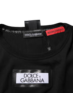 Dolce & Gabbana Black DGRoyals Cotton Men Crew Neck IT T-shirt - Zeiniez