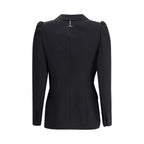 Alexander McQueen Black Wool Coat - Zeiniez