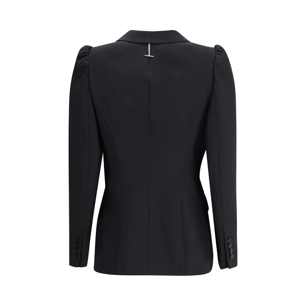 Alexander McQueen Black Wool Coat - Zeiniez