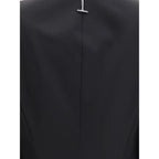 Alexander McQueen Black Wool Coat - Zeiniez
