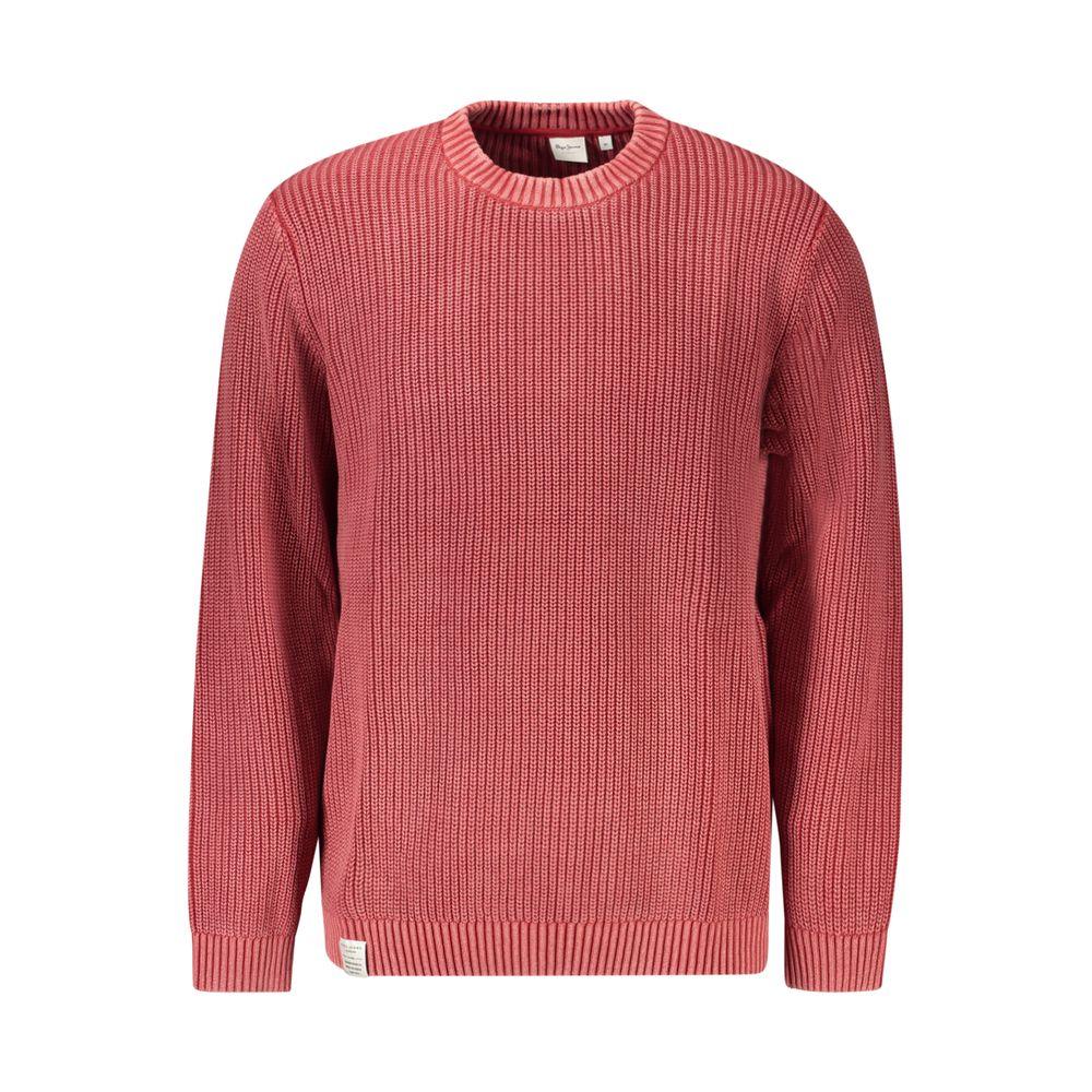 Pepe Jeans Rosso Cotton Men's Sweater - Zeiniez