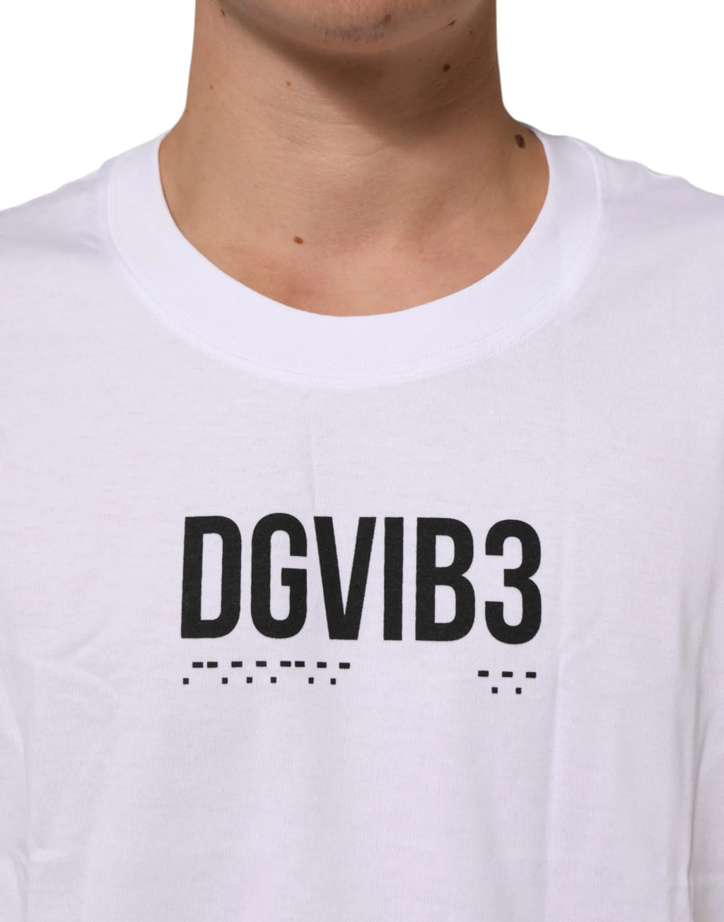 Dolce & Gabbana White Cotton Sleeveless Printed Tank T-shirt - Zeiniez