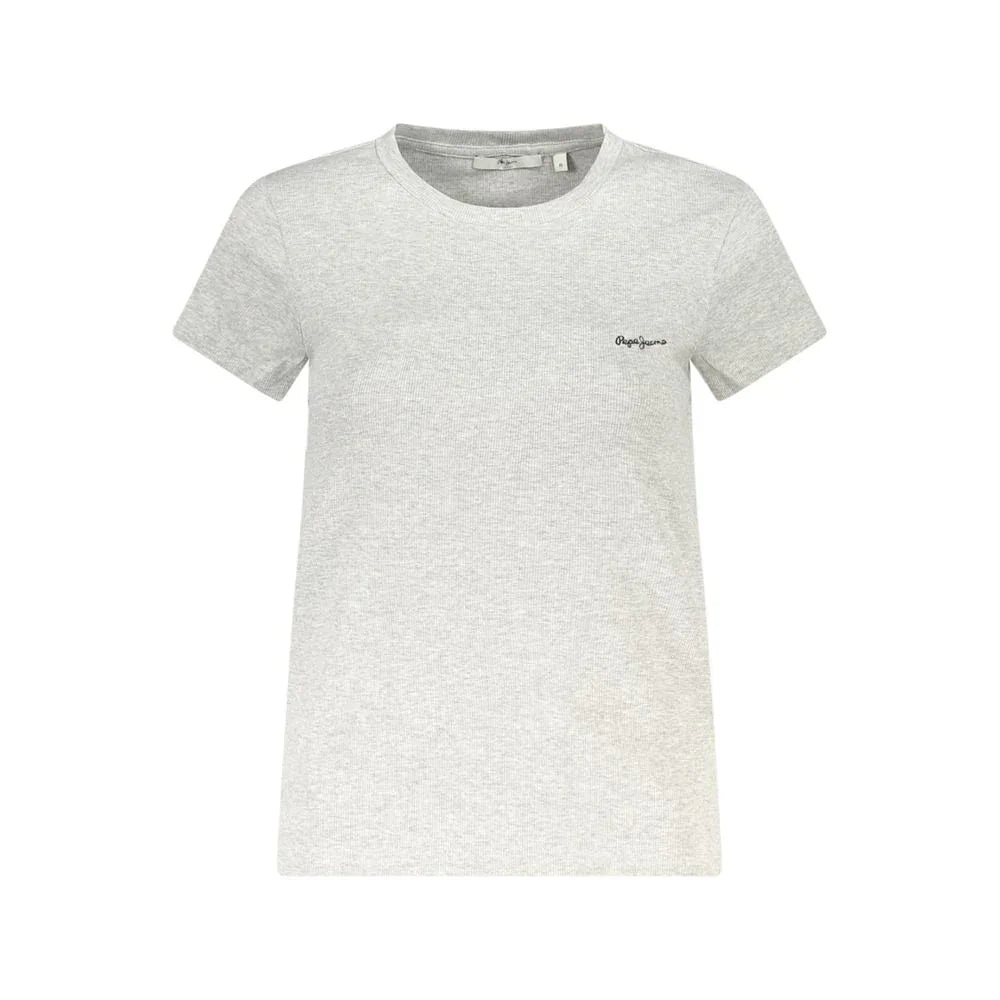 Pepe Jeans Grigio Cotton Women T-Shirt - Zeiniez