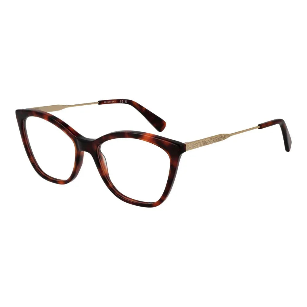 Longchamp Brown Metal & Plastic Glasses (Frames) - Zeiniez