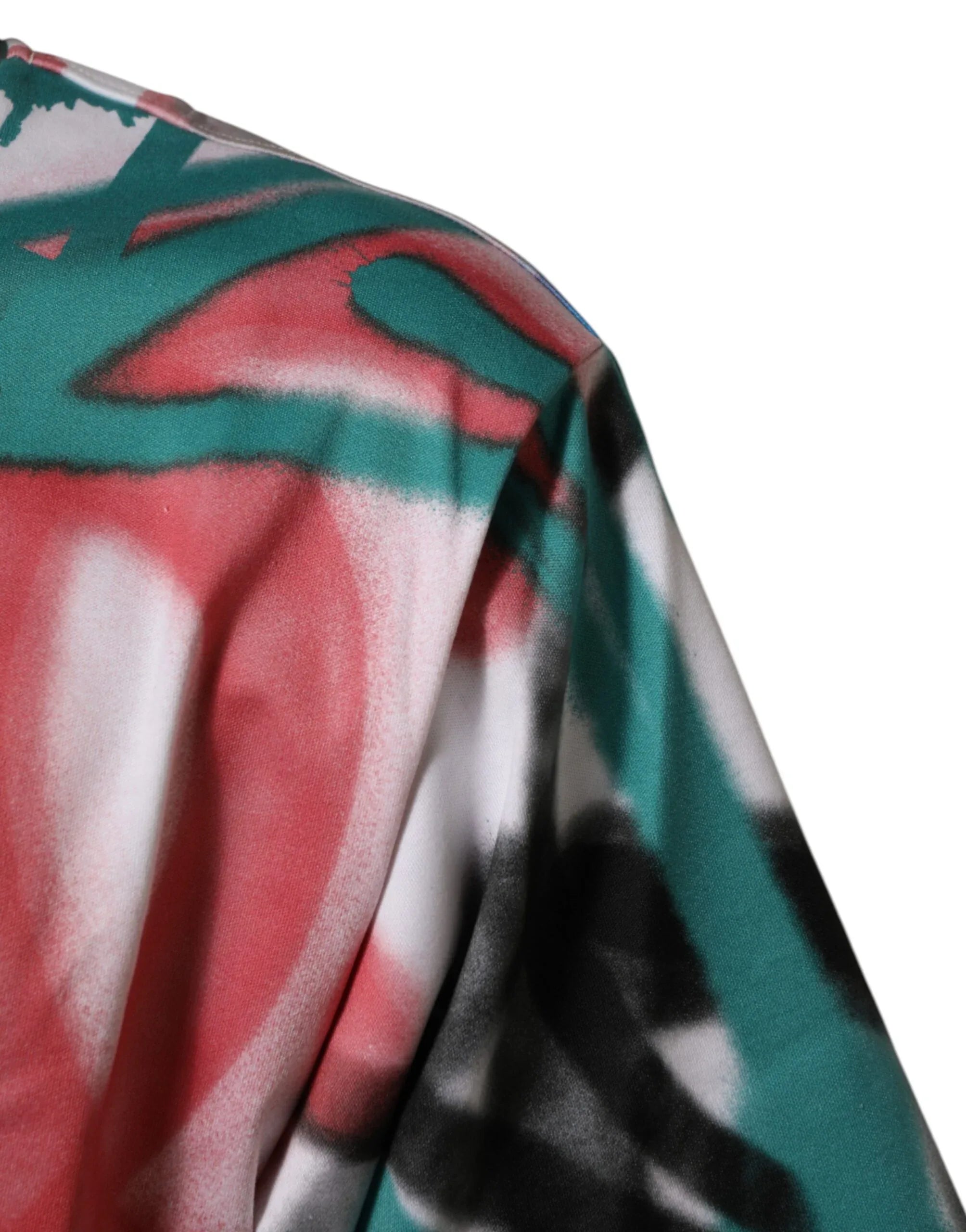 Dolce & Gabbana White Graffiti Crew Neck Short Sleeves T-shirt - Zeiniez