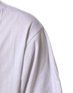 Dolce & Gabbana White Graphic Print Cotton Crew Neck T-shirt - Zeiniez