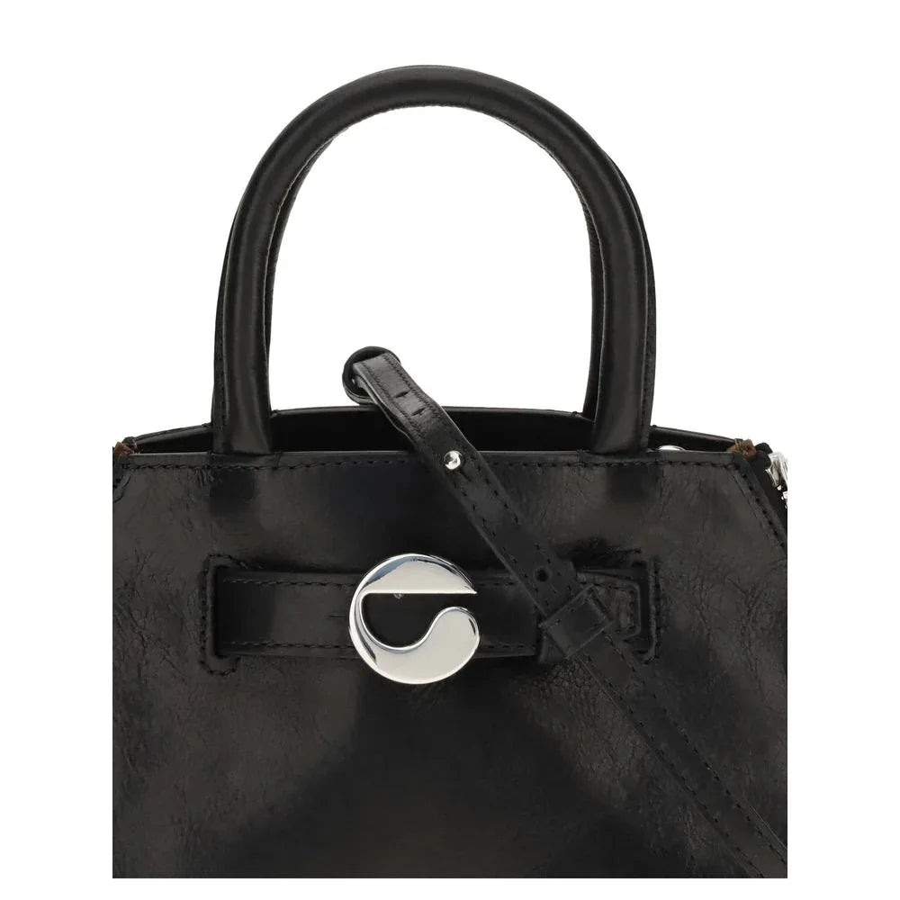 Coperni Black Calf Leather Bos Taurus Shoulder Bag - Zeiniez