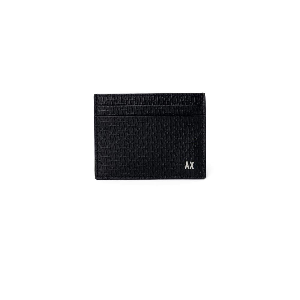 Armani Exchange Black Leather Wallet - Zeiniez