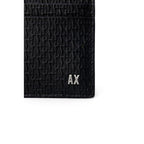 Armani Exchange Black Leather Wallet - Zeiniez