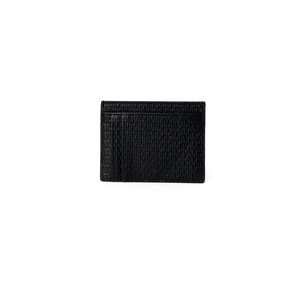 Armani Exchange Black Leather Wallet - Zeiniez
