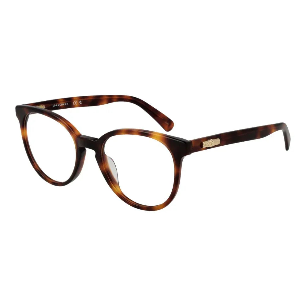 Longchamp Brown Cellulose Acetate Glasses (Frames) - Zeiniez