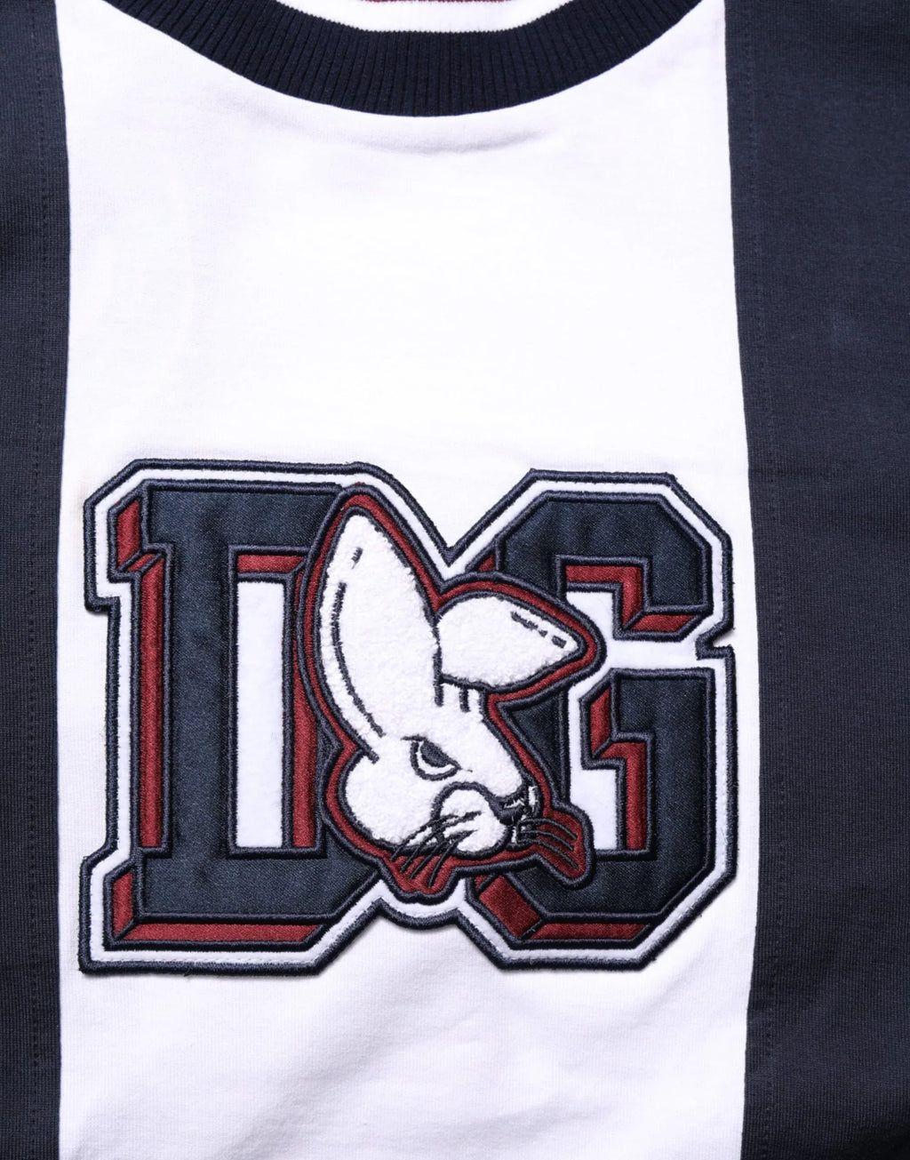 Dolce & Gabbana Multicolor Striped Cotton Men Crew Neck T-shirt - Zeiniez