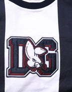 Dolce & Gabbana Multicolor Striped Cotton Men Crew Neck T-shirt - Zeiniez