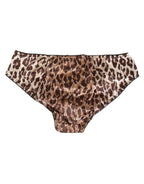 Dolce & Gabbana Multicolor Leopard Print Girdle Panty Underwear - Zeiniez