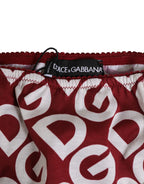 Dolce & Gabbana Bordeaux DG Logo Slip Bottom Brief Underwear - Zeiniez