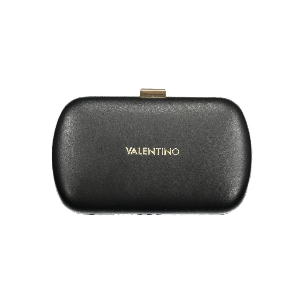 Mario Valentino Black Polyurethane Women Handbag - Zeiniez