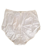 Dolce & Gabbana Off White Silk High Waist Girdle Panty Underwear - Zeiniez