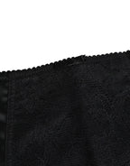 Dolce & Gabbana Black Silk Stretch Slip Cycling Women Underwear - Zeiniez