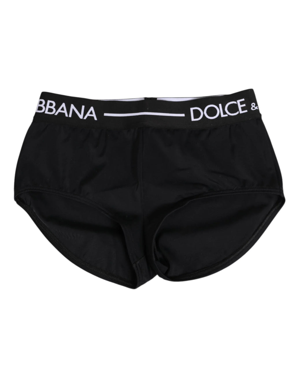 Dolce & Gabbana Black Nylon Logo Waistband Shorts Underwear - Zeiniez