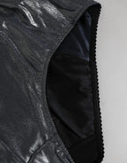 Dolce & Gabbana Gray Silk Stretch Slip Girdle Panty Underwear - Zeiniez