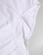 Dolce & Gabbana White Nylon Logo Waistband Coulotte Underwear - Zeiniez