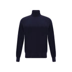 Brunello Cucinelli Blue Cashmere Sweater