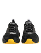 Dolce & Gabbana Black Daymaster Low Top Men Sneakers Shoes - Zeiniez
