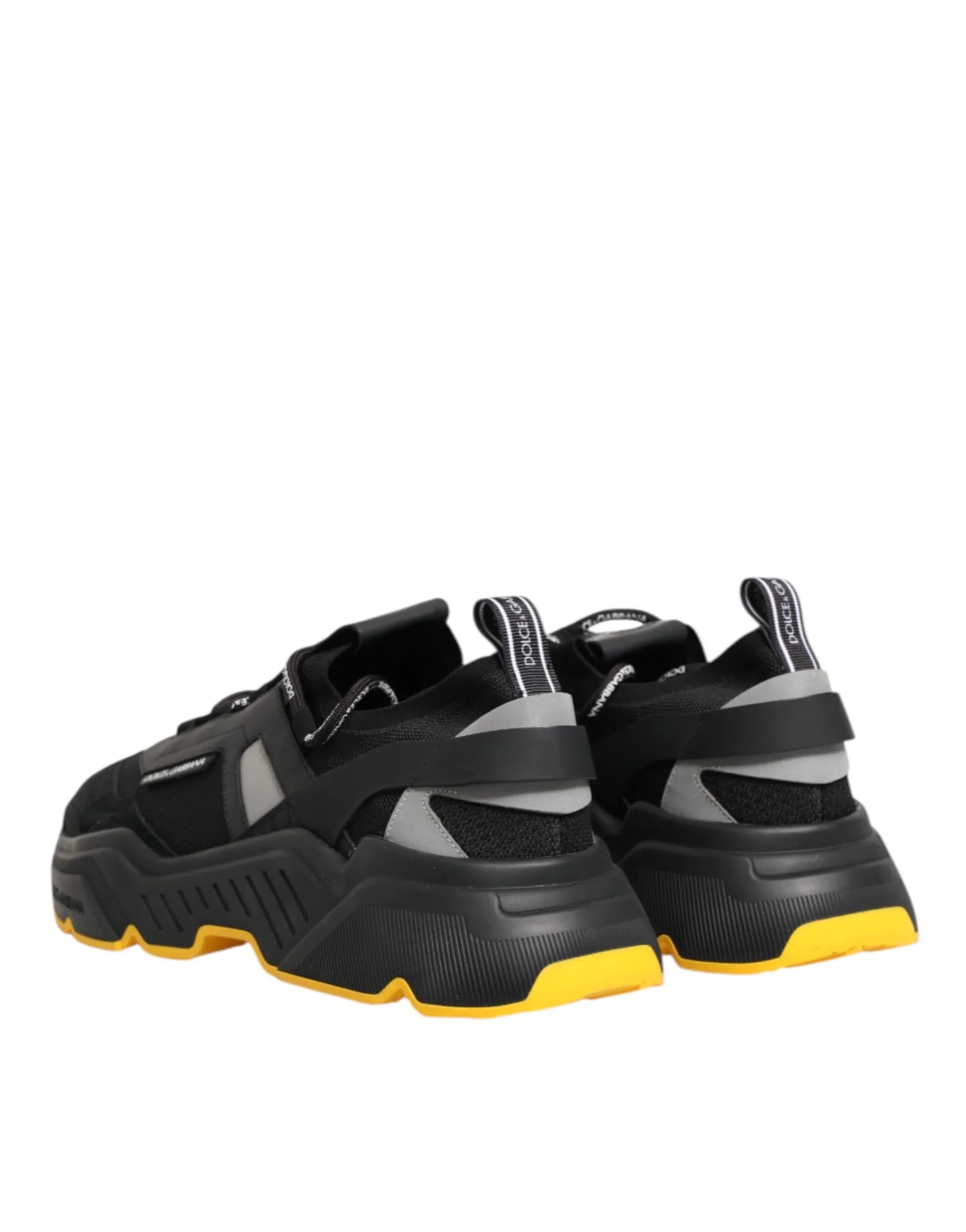 Dolce & Gabbana Black Daymaster Low Top Men Sneakers Shoes - Zeiniez