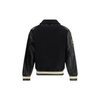 Golden Goose Black Fleece Wool Bomber - Zeiniez