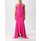 The Attico Fuchsia Jersey Cocktail Dress - Zeiniez