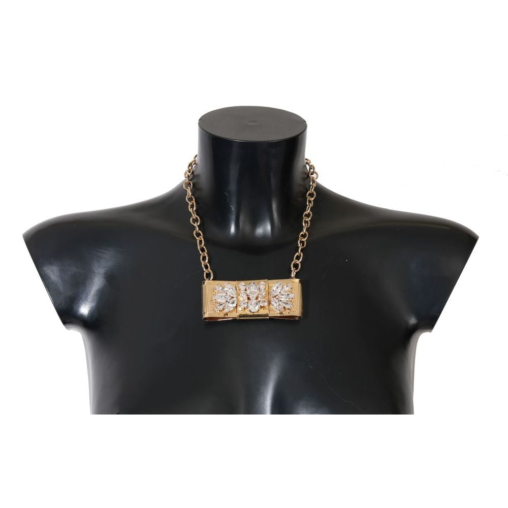 Dolce & Gabbana Gold Brass Necklace - Zeiniez