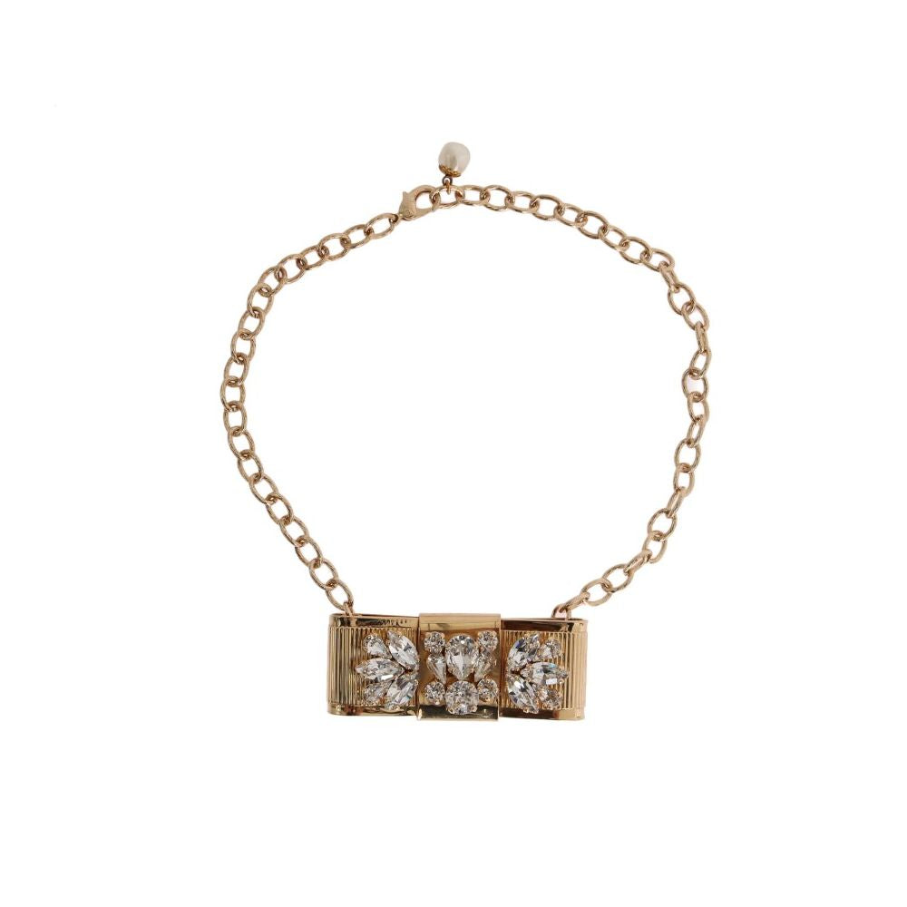 Dolce & Gabbana Gold Brass Necklace - Zeiniez