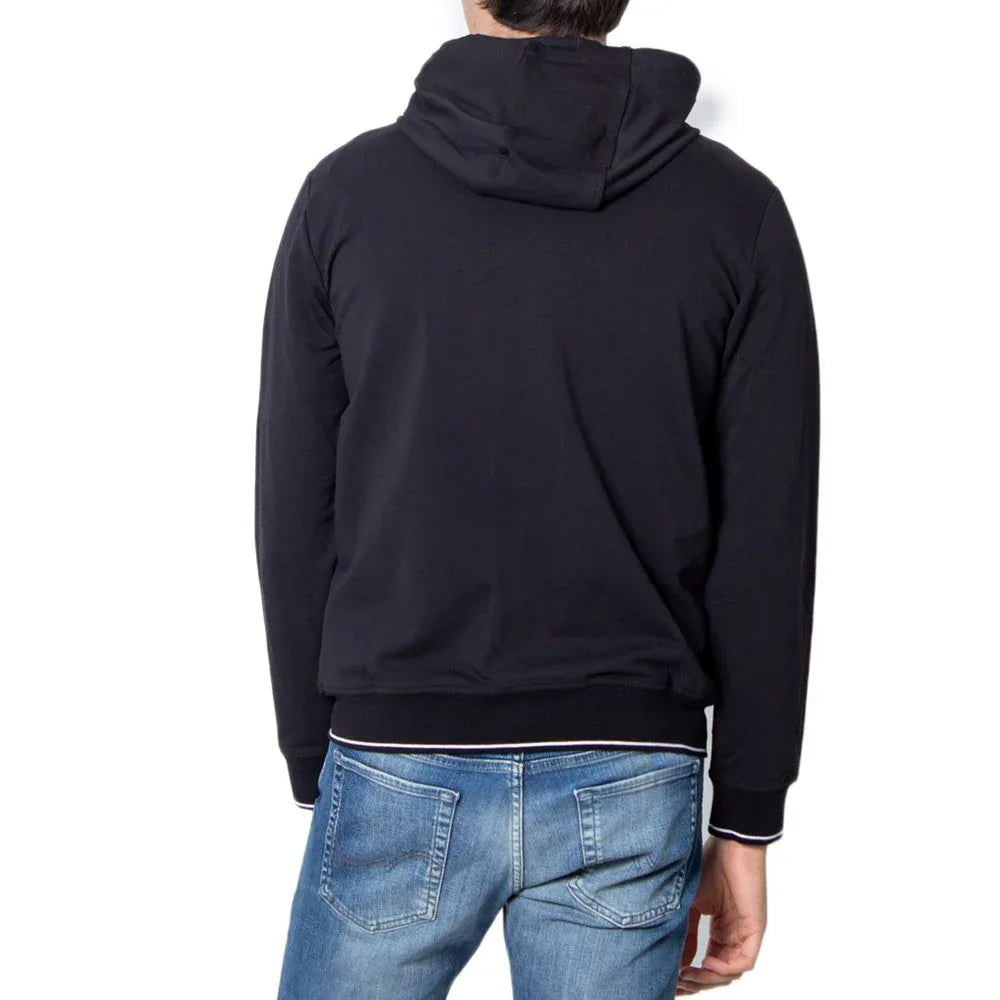 Armani Exchange Black Cotton Hoodie - Zeiniez